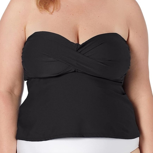 NWT Sz 2X Tankini + Bottoms Swimsuit - Picture 2 of 10